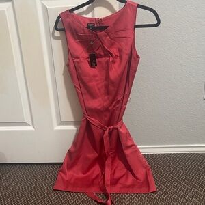 Talbots Red Mini Dress